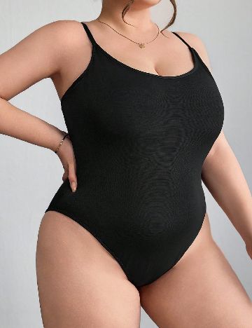 Body SHEIN CURVE, negru