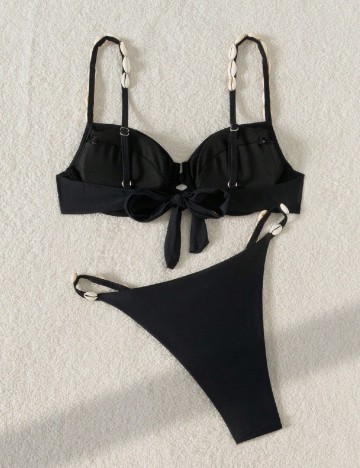 Costum de baie SHEIN, negru