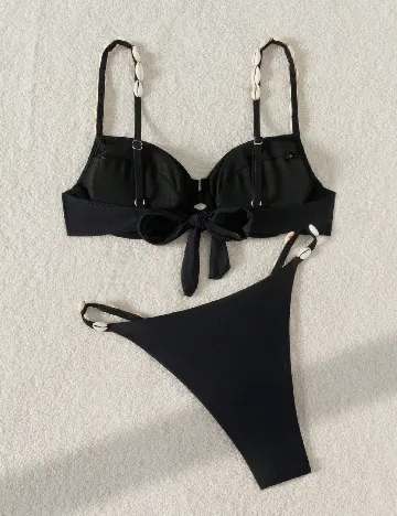 Costum de baie SHEIN, negru