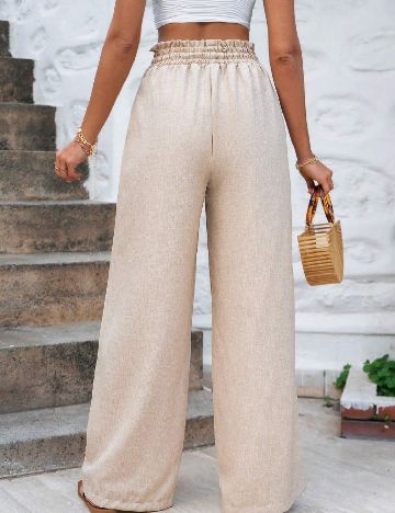 Pantaloni SHEIN, crem