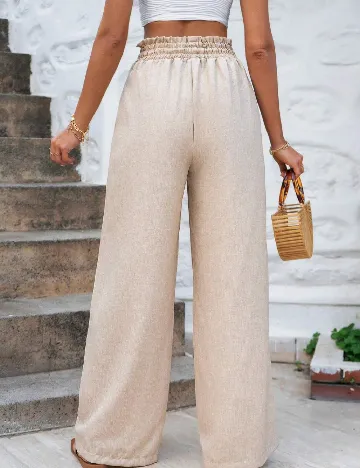 Pantaloni SHEIN, crem