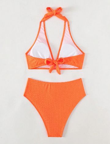 Costum de baie SHEIN, portocaliu