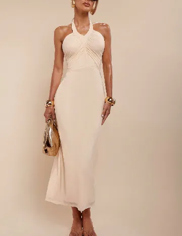 Rochie medie SHEIN, crem