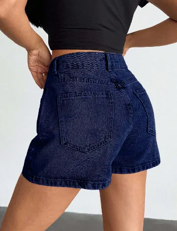 Pantaloni scurti SHEIN, bleumarin