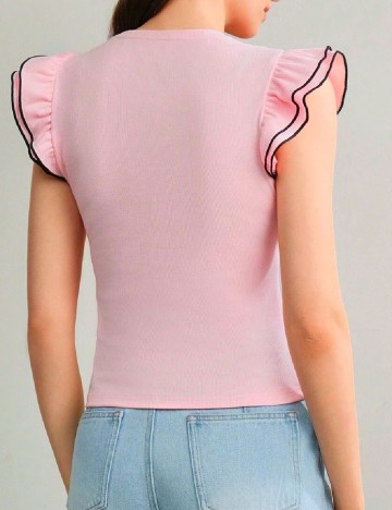 Tricou MOTF, roz