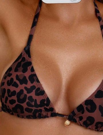 Costum de baie SHEIN, animal print