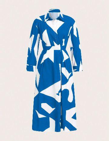 Rochie lunga SHEIN, albastru