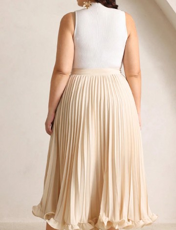 Fusta Anewsta Curve, crem