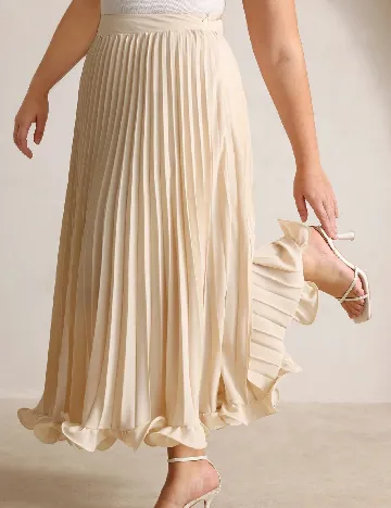 Fusta Anewsta Curve, crem