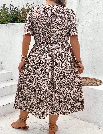 Rochie medie SHEIN CURVE, mix culori