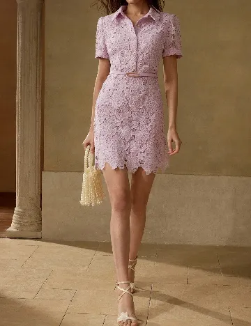 Rochie scurta SHEIN, mov