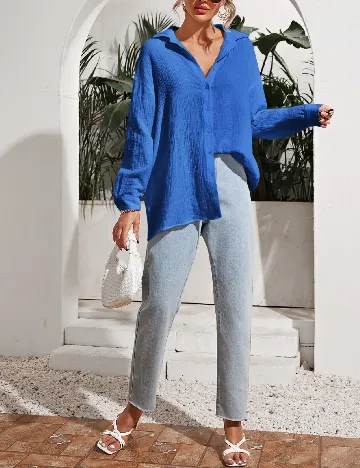 Camasa SHEIN, albastru