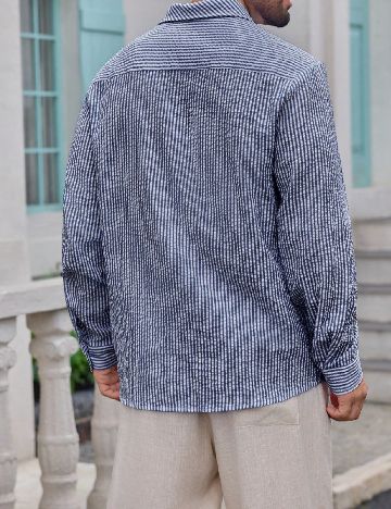 Camasa SHEIN, albastru