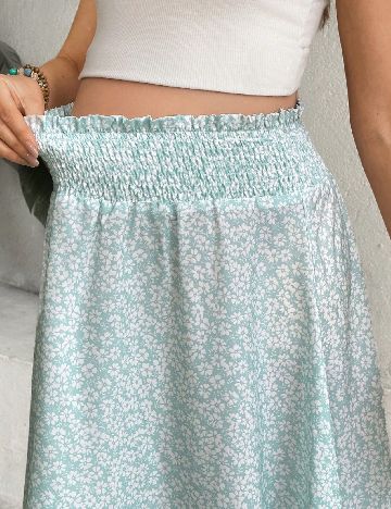 Fusta SHEIN Maternity, floral