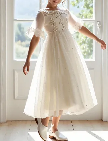 Rochie Shein Kids, alb