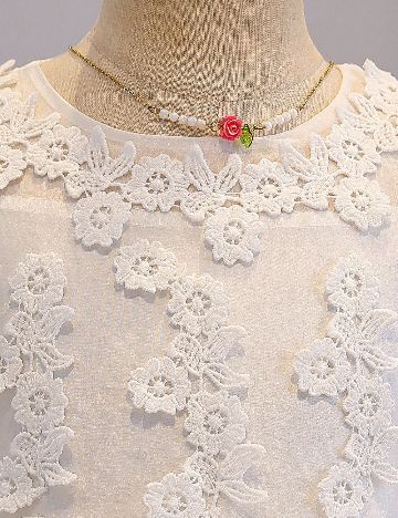 Rochie Shein Kids, alb