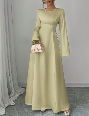 Rochie lunga SHEIN, verde