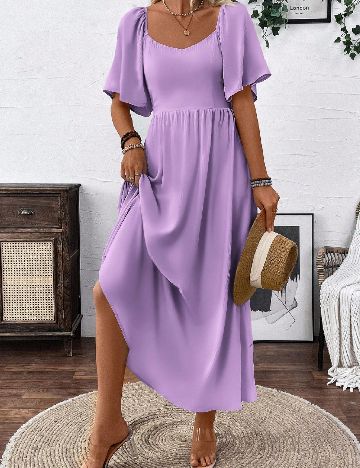 Rochie lunga SHEIN, mov