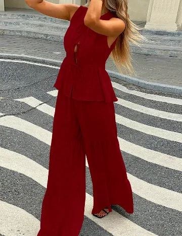 Compleu SHEIN, visiniu