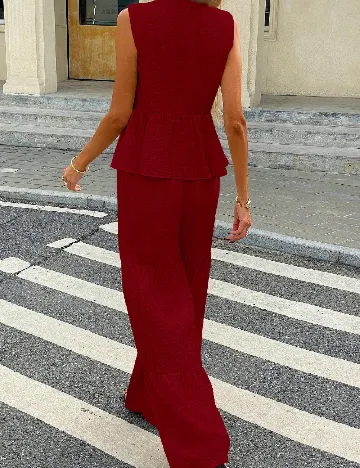 Compleu SHEIN, visiniu