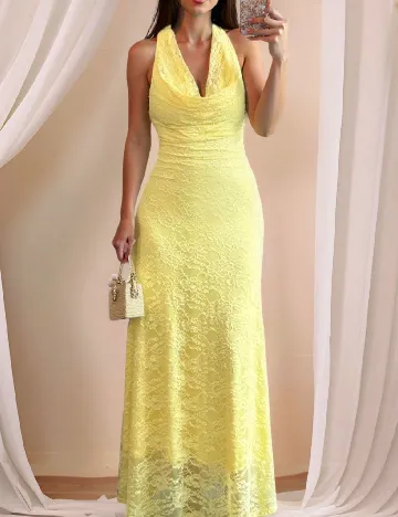 Rochie lunga SHEIN, galben