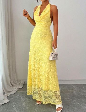 Rochie lunga SHEIN, galben