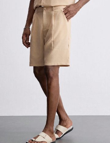 Pantaloni scurti SHEIN, bej