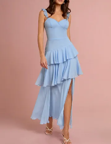 Rochie lunga SHEIN, albastru