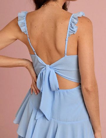 Rochie lunga SHEIN, albastru