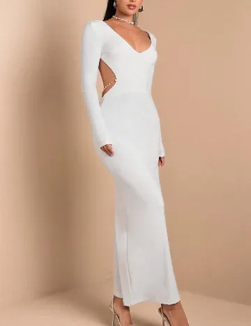 Rochie lunga SHEIN, alb