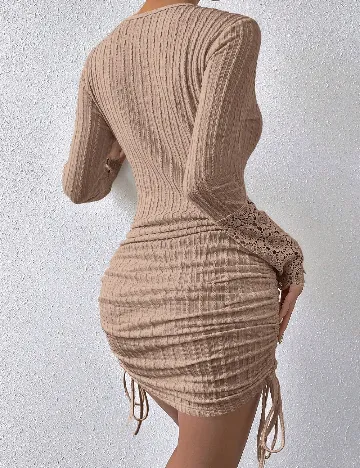 Rochie scurta SHEIN, maro