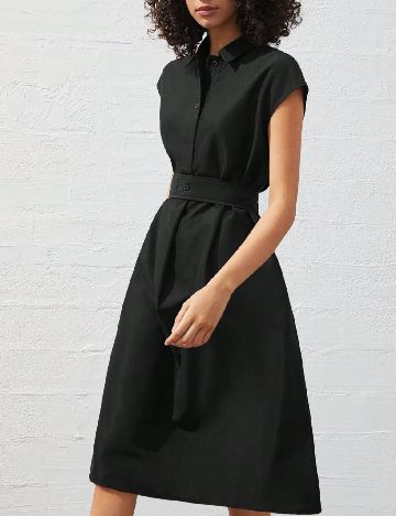 Rochie medie SHEIN, negru