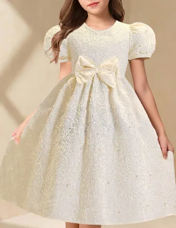 Rochie Shein Kids, ecru