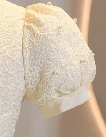 Rochie Shein Kids, ecru