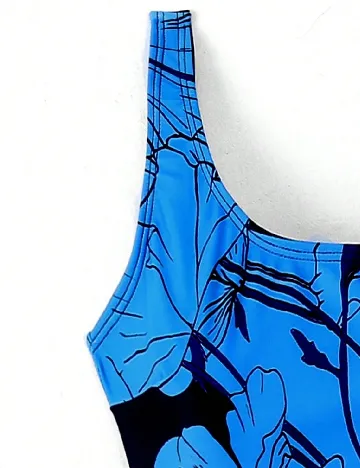 Costum de baie SHEIN, albastru