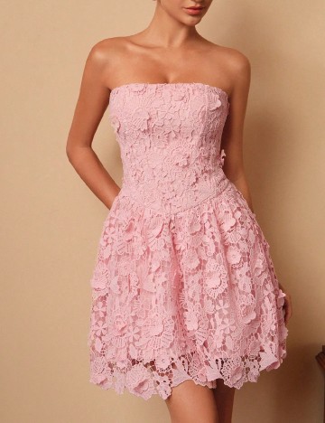Rochie scurta Savoree, roz