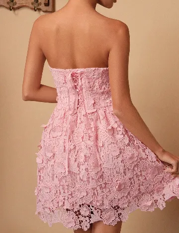 Rochie scurta Savoree, roz