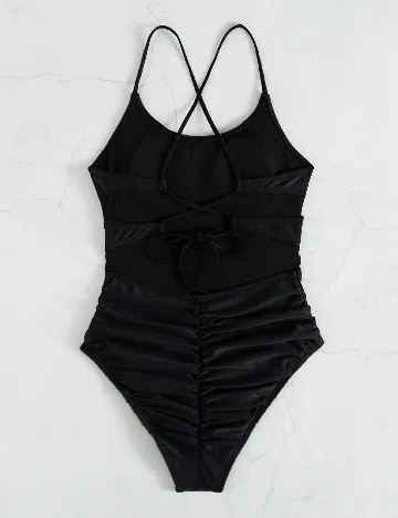 Costum de baie SHEIN, negru
