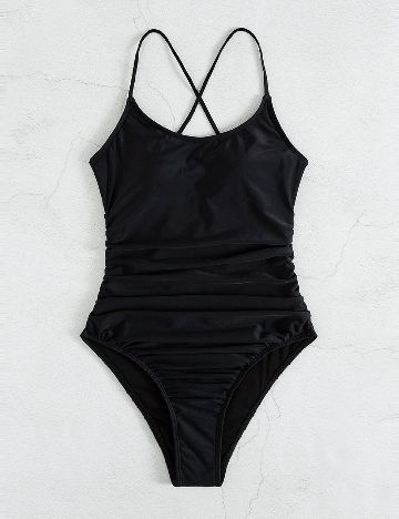 Costum de baie SHEIN, negru