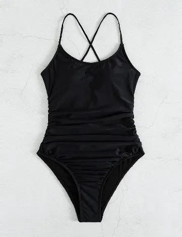 Costum de baie SHEIN, negru