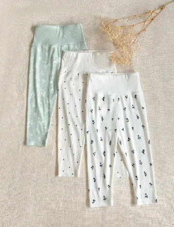 Set pantaloni 3 perechi Shein Kids, mix culori