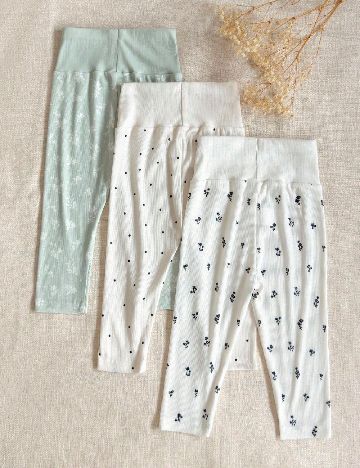 Set pantaloni 3 perechi Shein Kids, mix culori