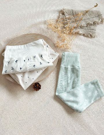 Set pantaloni 3 perechi Shein Kids, mix culori