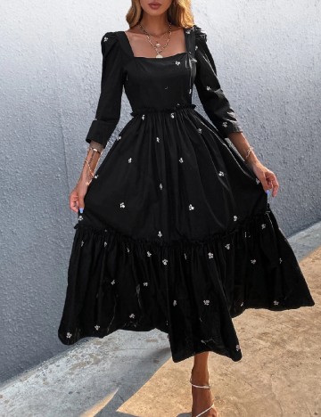 Rochie medie SHEIN, negru