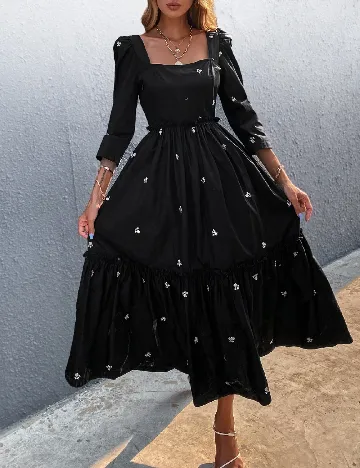 Rochie medie SHEIN, negru