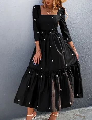 Rochie medie SHEIN, negru