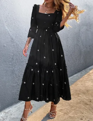 Rochie medie SHEIN, negru