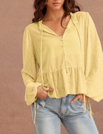 Bluza Westfade, galben