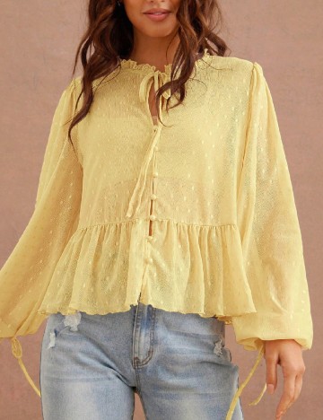 Bluza Westfade, galben