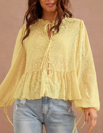 Bluza Westfade, galben